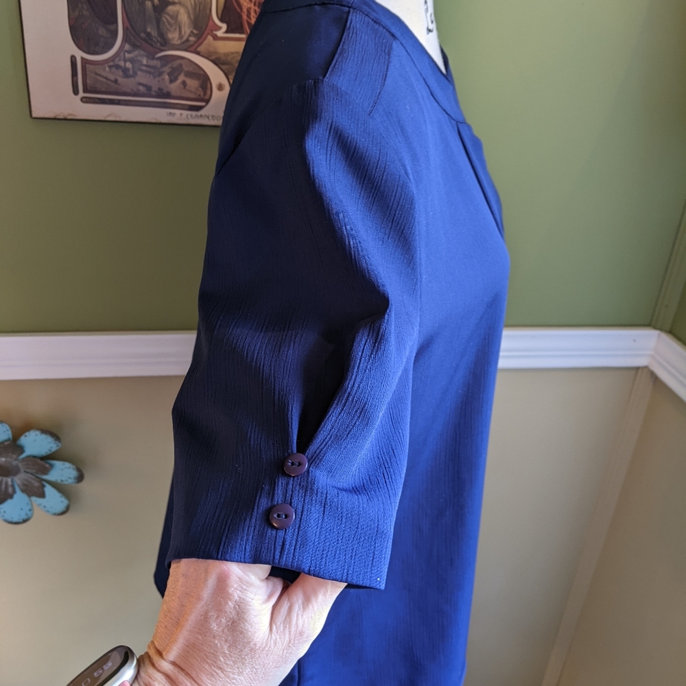 VINTAGE blouse Inner Visions - Picture 5 of 10